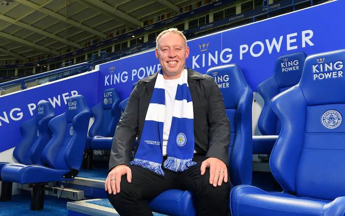 Steve Cooper after being appointed as Leicester manager